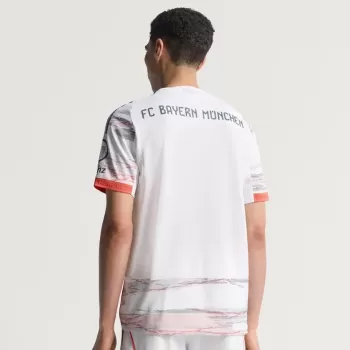 2025 2026 FC Bayern Munich Mens Away Authentic Soccer Jersey Player Version 2025 2026 FC Bayern Munich Mens Away Authentic Soccer Jersey Player Version
