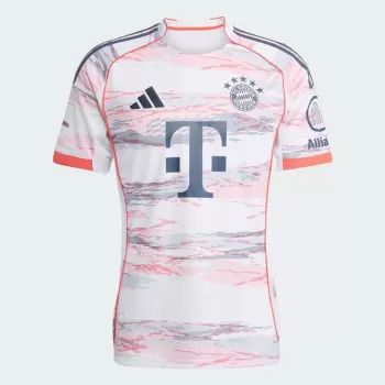 2025 2026 FC Bayern Munich Mens Away Soccer Jersey White