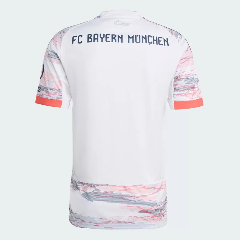 2025 2026 FC Bayern Munich Mens Away Soccer Jersey White