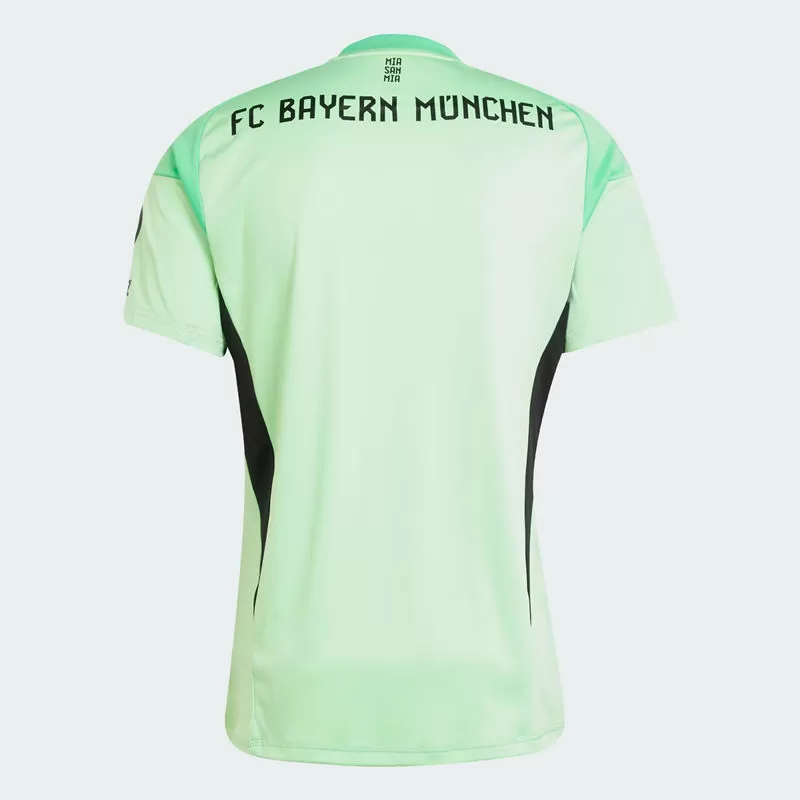 2025 2026 FC Bayern Munich Mens Goalkeeper Soccer Jersey Glory Mint 2025 2026 FC Bayern Munich Mens Goalkeeper Soccer Jersey Glory Mint