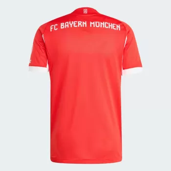 2025 2026 FC Bayern Munich Mens Home Soccer Jersey Red White M Design