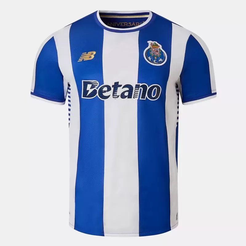 2025 2026 FC Porto Mens Home Soccer Jersey Blue White Stripes 2025 2026 FC Porto Mens Home Soccer Jersey Blue White Stripes
