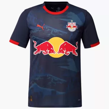 2025 2026 FC Red Bull Salzburg Mens Away Soccer Jersey Blue