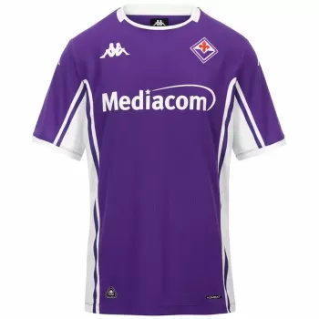 2025 2026 Fiorentina Mens Home Soccer Jersey Giglio Pattern