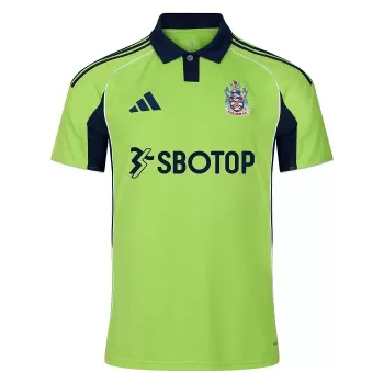 2025 2026 Fulham FC Mens Away Soccer Jersey Green 90s Retro Style