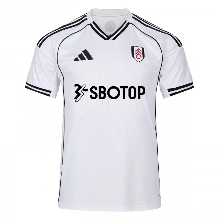 2025 2026 Fulham FC Mens Home Soccer Jersey White Balcony Ironwork 2025 2026 Fulham FC Mens Home Soccer Jersey White Balcony Ironwork