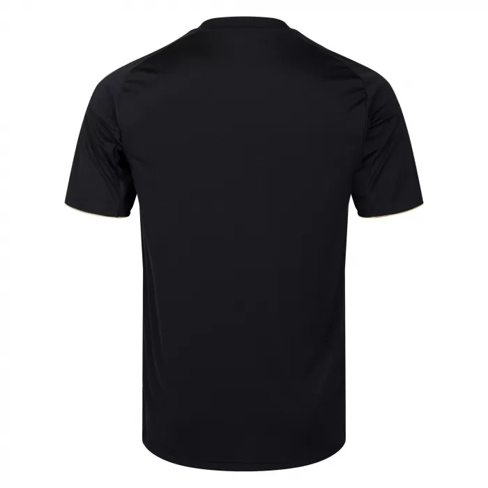 2025 2026 Fulham FC Mens Third Soccer Jersey Black Gold 2025 2026 Fulham FC Mens Third Soccer Jersey Black Gold