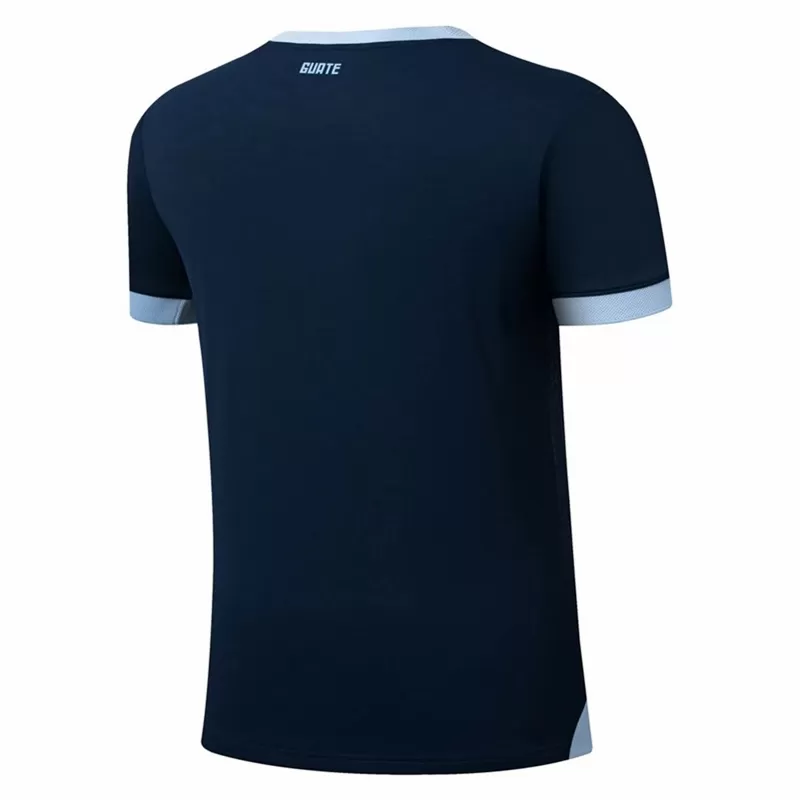 2025 2026 Guatemala Mens Away Soccer Jersey Navy Quetzal
