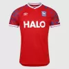 2025 2026 Ipswich Town Mens Away Soccer Jersey Blue Anniversary