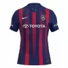 2025 2026 JDT Mens Home Soccer Jersey Red Blue Stripes
