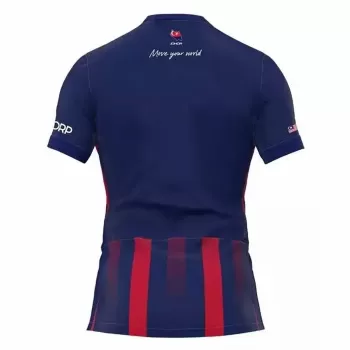 2025 2026 JDT Mens Home Soccer Jersey Red Blue Stripes 2025 2026 JDT Mens Home Soccer Jersey Red Blue Stripes