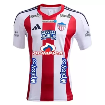 2025 2026 Junior FC Mens Home Soccer Jersey Red White