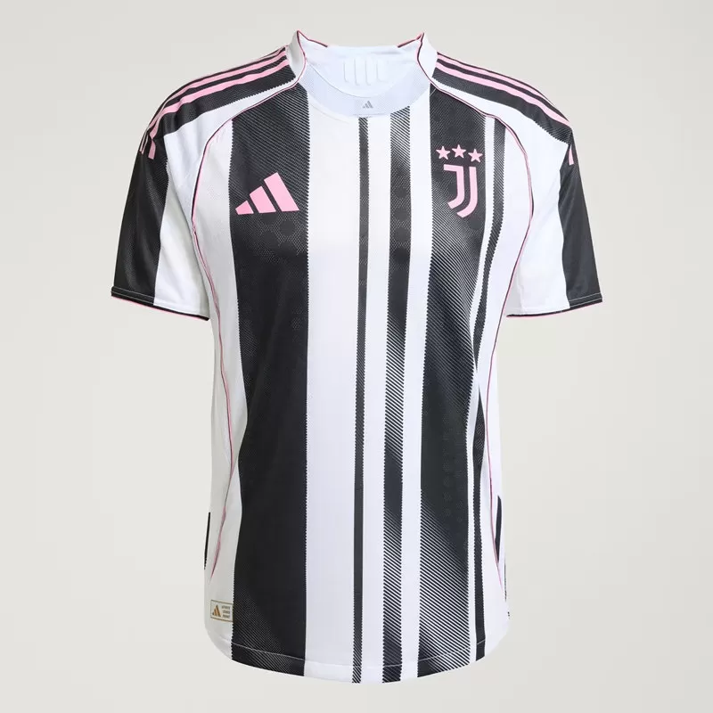 2025 2026 Juventus Mens Home Soccer Jersey Pink White Classic 2025 2026 Juventus Mens Home Soccer Jersey Pink White Classic