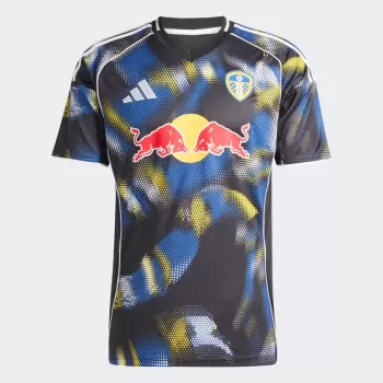 2025 2026 Leeds United Mens Third Soccer Jersey Fan Scarf Graphic