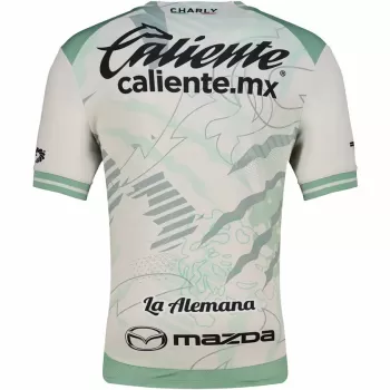 2025 2026 Leon Mens Away Soccer Jersey Green Lion Claw Design 2025 2026 Leon Mens Away Soccer Jersey Green Lion Claw Design