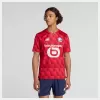 2025 2026 Lille OSC Mens Home Soccer Jersey Proud Strong Fierce
