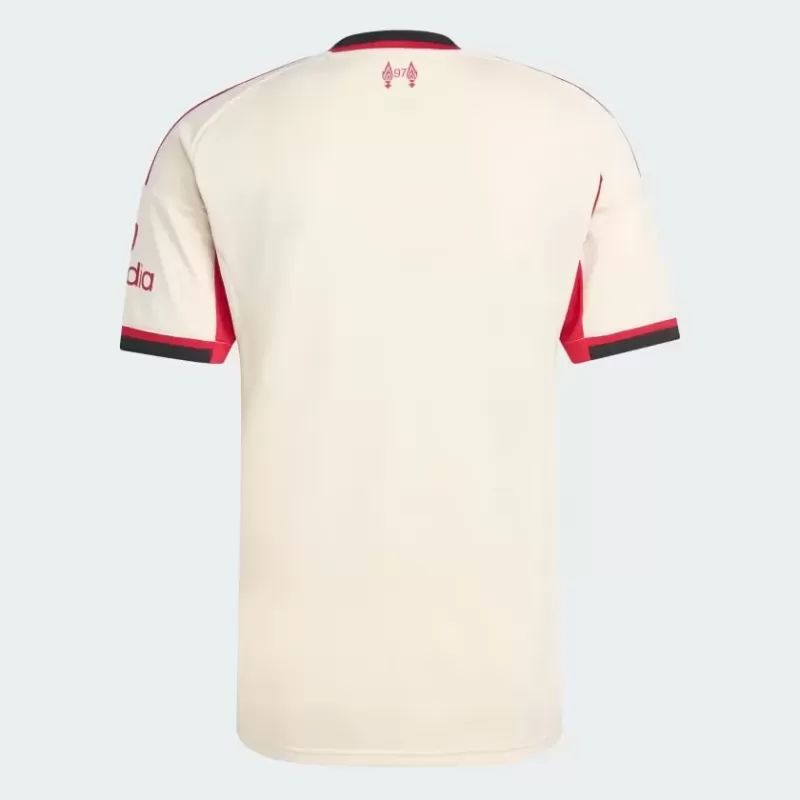 2025 2026 Liverpool FC Mens Away Soccer Jersey Wonder White