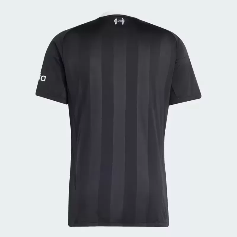 2025 2026 Liverpool FC Mens Third Goalkeeper Soccer Jersey Black 2025 2026 Liverpool FC Mens Third Goalkeeper Soccer Jersey Black