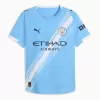 2025 2026 Manchester City Mens Home Soccer Jersey Sky Blue Sash