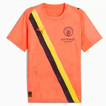 2025 2026 Manchester City X KidSuper Mens Soccer Jersey Hand Painted