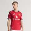 2025 2026 Manchester United Mens Home Authentic Soccer Jersey Player Version
