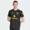 2025 2026 Manchester United Mens Third Authentic Soccer Jersey Player Version Black 2025 2026 Manchester United Mens Third Authentic Soccer Jersey Player Version Black