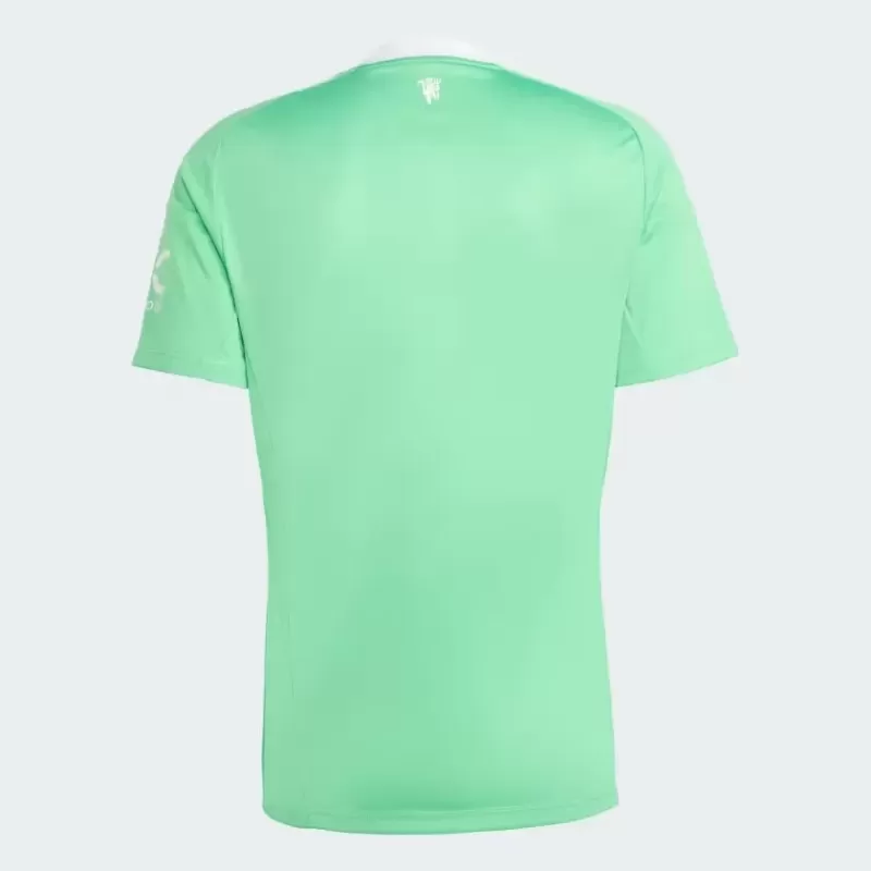 2025 2026 Manchester United Mens Third Goalkeeper Soccer Jersey Green