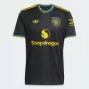 2025 2026 Manchester United Mens Third Soccer Jersey Black Yellow