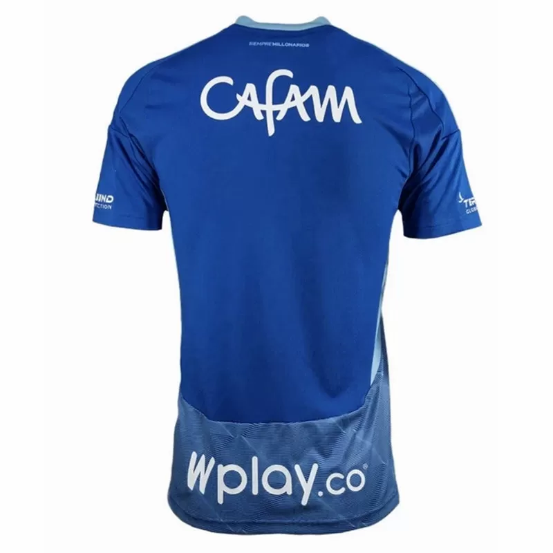 2025 2026 Millonarios FC Mens Home Soccer Jersey Dark Blue