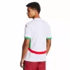 2025 2026 Morocco Mens Away Soccer Jersey White Green Red