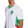 2025 2026 Morocco Mens Away Soccer Jersey White Green Red