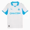 2025 2026 Olympique de Marseille Mens Home Soccer Jersey White Blue 2025 2026 Olympique de Marseille Mens Home Soccer Jersey White Blue