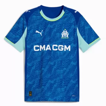 2025 2026 Olympique de Marseille Mens Third Soccer Jersey Marseille Dockers