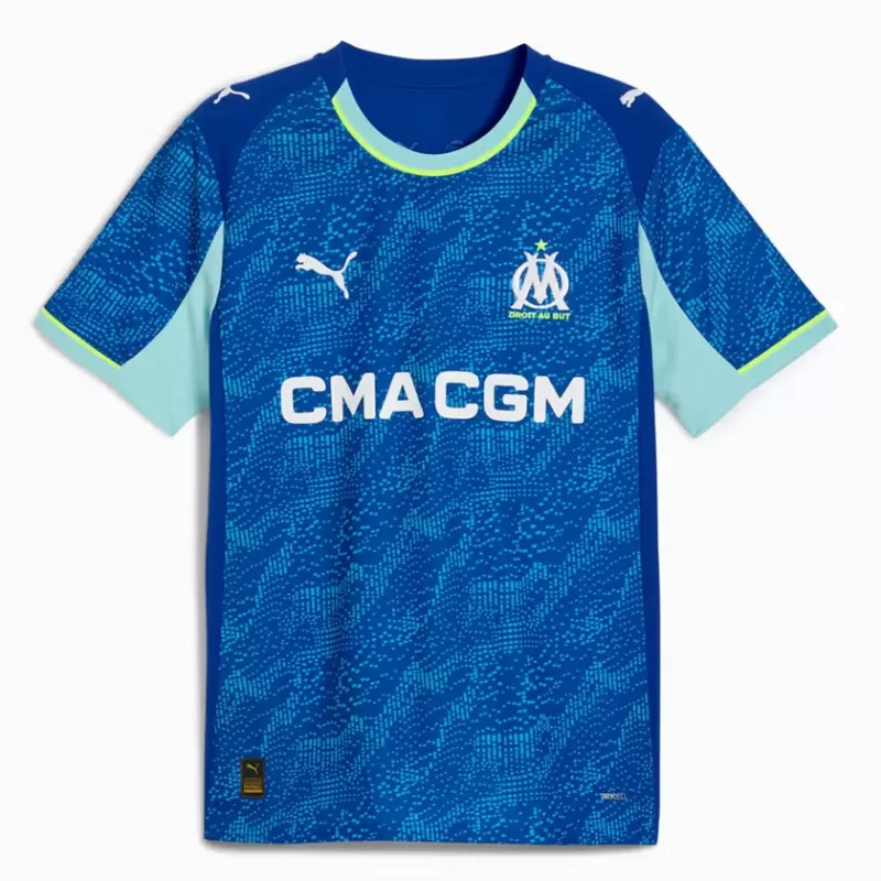 2025 2026 Olympique de Marseille Mens Third Soccer Jersey Marseille Dockers
