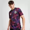 2025 2026 Olympique Lyonnais Mens Pre Match Soccer Jersey Red Blue Floral 2025 2026 Olympique Lyonnais Mens Pre Match Soccer Jersey Red Blue Floral