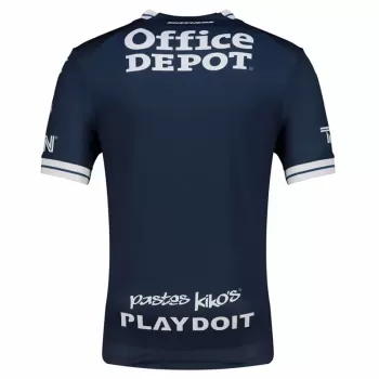 2025 2026 Pachuca Mens Away Soccer Jersey White Blue