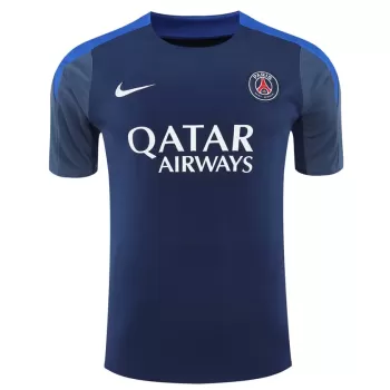 2025 2026 Paris Saint Germain Mens Pre Match Soccer Jersey Navy