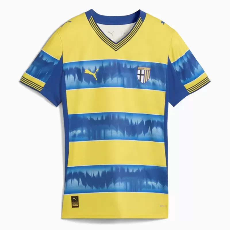 2025 2026 Parma Calcio 1913 Mens Away Soccer Jersey Gialloblu 2025 2026 Parma Calcio 1913 Mens Away Soccer Jersey Gialloblu