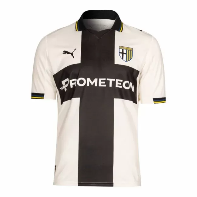 2025 2026 Parma Calcio 1913 Mens Home Soccer Jersey Yellow Blue 2025 2026 Parma Calcio 1913 Mens Home Soccer Jersey Yellow Blue