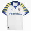 2025 2026 Parma Calcio 1913 Mens Third Soccer Jersey White Blue Yellow Hoops