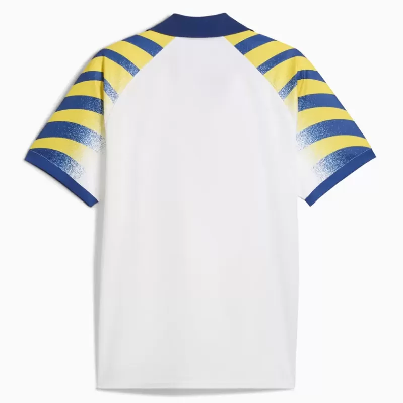 2025 2026 Parma Calcio 1913 Mens Third Soccer Jersey White Blue Yellow Hoops