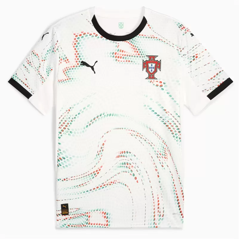 2025 2026 Portugal Mens Away Soccer Jersey White Red Green 2025 2026 Portugal Mens Away Soccer Jersey White Red Green