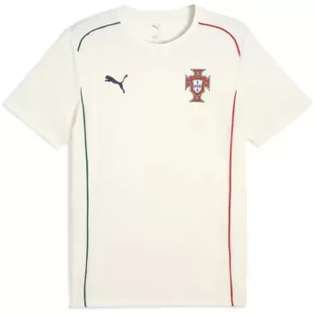 2025 2026 Portugal Mens Casual Soccer T-Shirt White