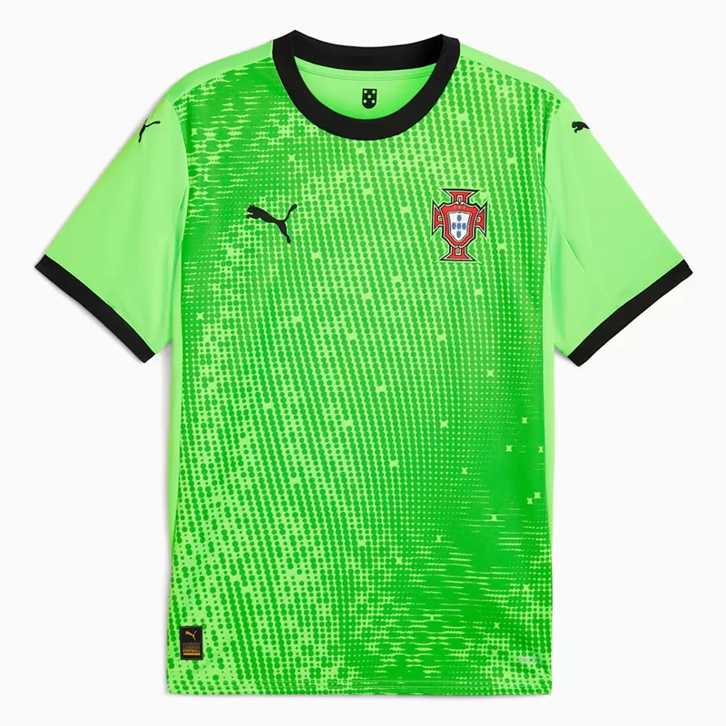 2025 2026 Portugal Mens Goalkeeper Green Soccer Jersey 2025 2026 Portugal Mens Goalkeeper Green Soccer Jersey