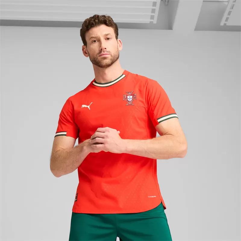 2025 2026 Portugal Mens Home Authentic Soccer Jersey Player Version