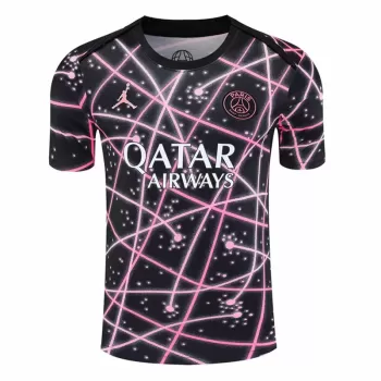2025 2026 PSG Jordan Mens Special Edition Summer Pre Match Soccer Jersey
