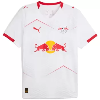 2025 2026 RB Leipzig Mens Home Soccer Jersey Red White Power