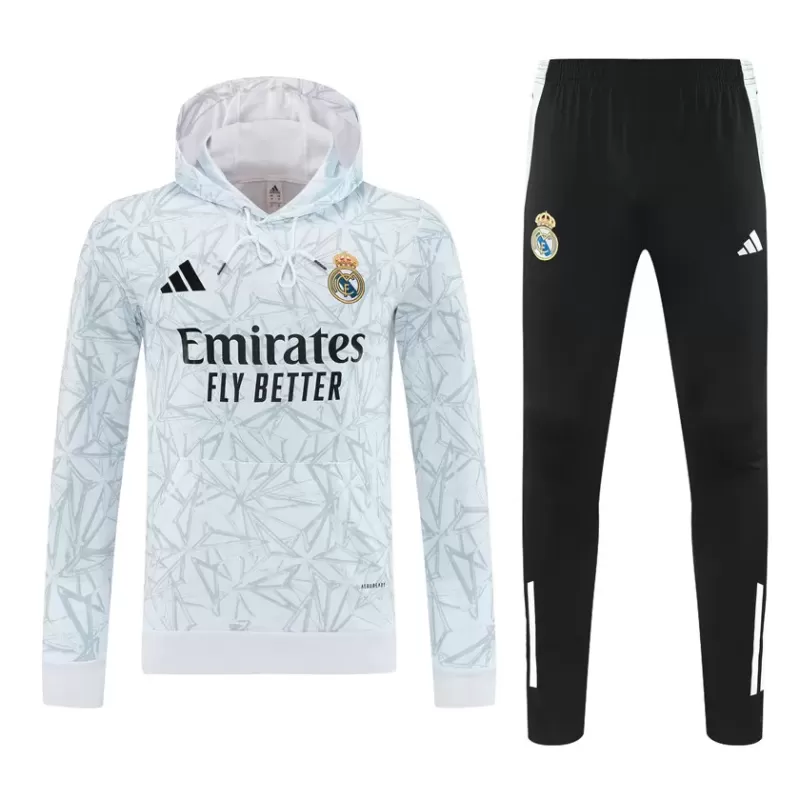 2025 2026 Real Madrid Mens Hooded Training Soccer Tracksuit Kit 2025 2026 Real Madrid Mens Hooded Training Soccer Tracksuit Kit