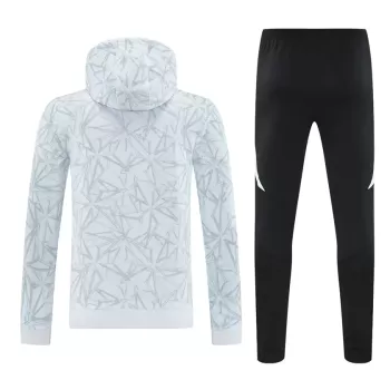 2025 2026 Real Madrid Mens Hooded Training Soccer Tracksuit Kit