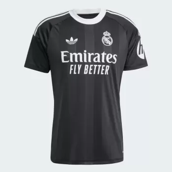 2025 2026 Real Madrid Mens Third Goalkeeper Soccer Jersey Blue